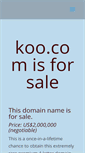 Mobile Screenshot of koo.com